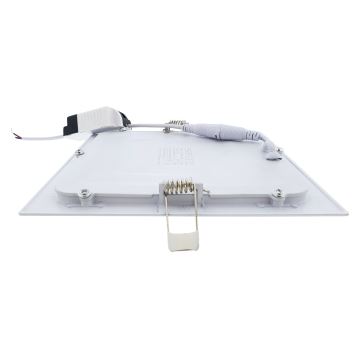 LED iebūvējams griestu gaismeklis SQUARE LED/12W/230V 6500K