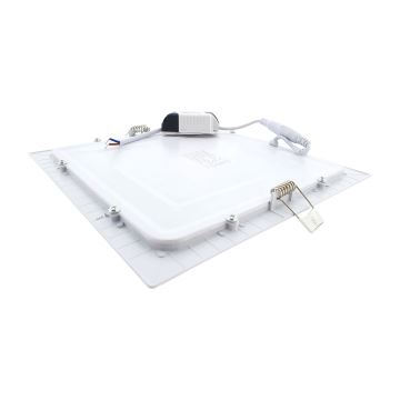 LED iebūvējams griestu gaismeklis SQUARE LED/18W/230V 2700K