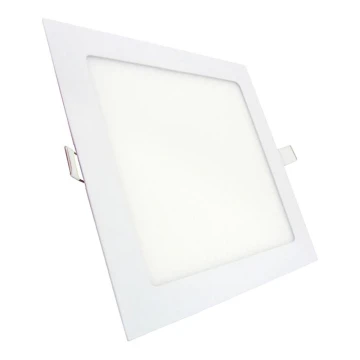 LED iebūvējams griestu gaismeklis SQUARE LED/18W/230V 6500K