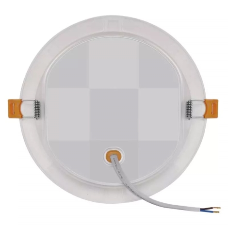 LED Iegremdējama lampa LED/18W/230V d. 17 cm balta