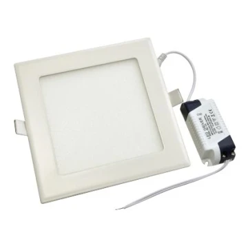 LED Iegremdējama lampa RIKI-V LED/12W/230V 175x175 mm IP40