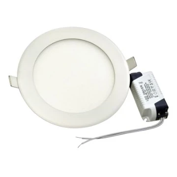LED Iegremdējama lampa RIKI-V LED/12W/230V pr.175 mm IP40
