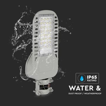 LED Ielas lampa SAMSUNG CHIP LED/50W/230V 4000K pelēka