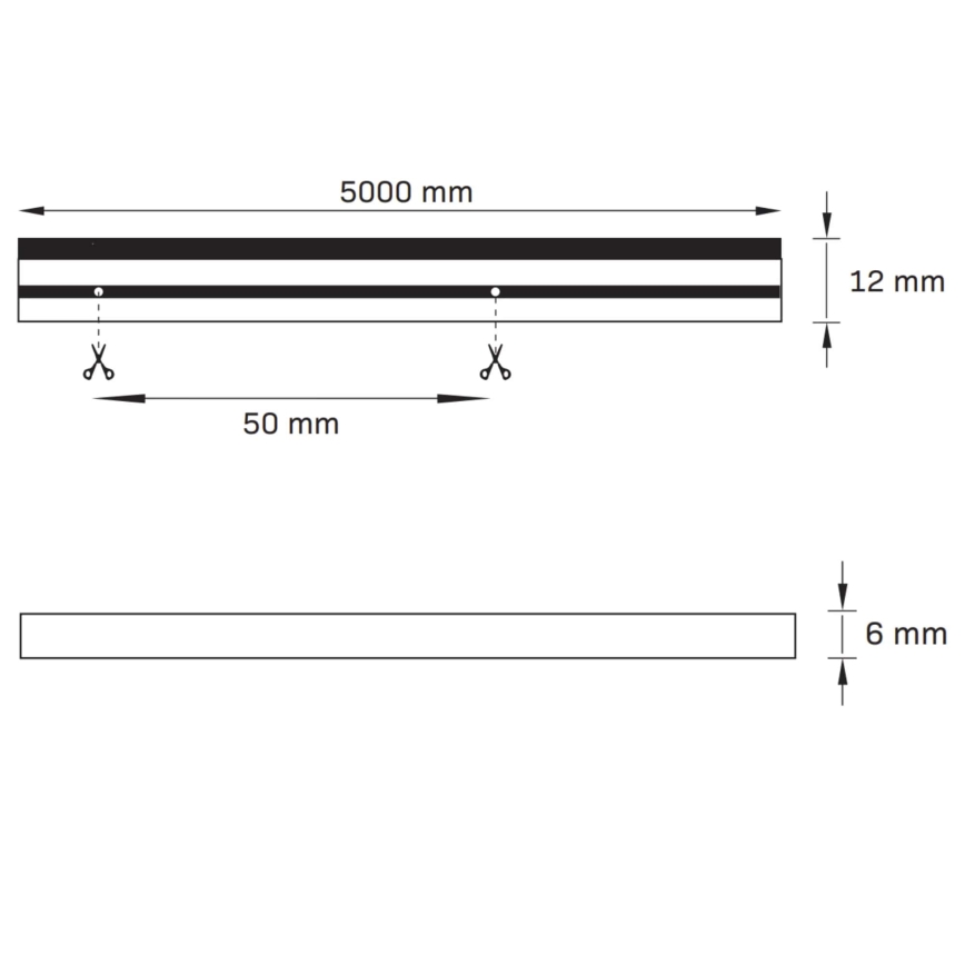 LED Josla NEON 5m LED/40W/24V rozā IP65