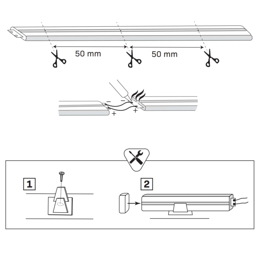 LED Josla NEON 5m LED/40W/24V rozā IP65