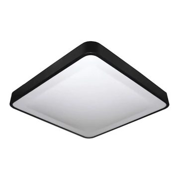 LED LED Griestu gaismeklis ar sensoru WILTON LED/24W/230V melns