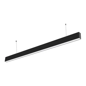 LED Lustra ar auklu SAMSUNG CHIP LED/40W/230V 4000K melna