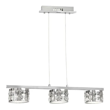 LED Lustra uz auklas ALEX 3xLED/15W/230V