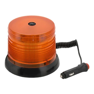LED Magnētiska brīdinājuma signāluguns LED/20W/12-24V oranža