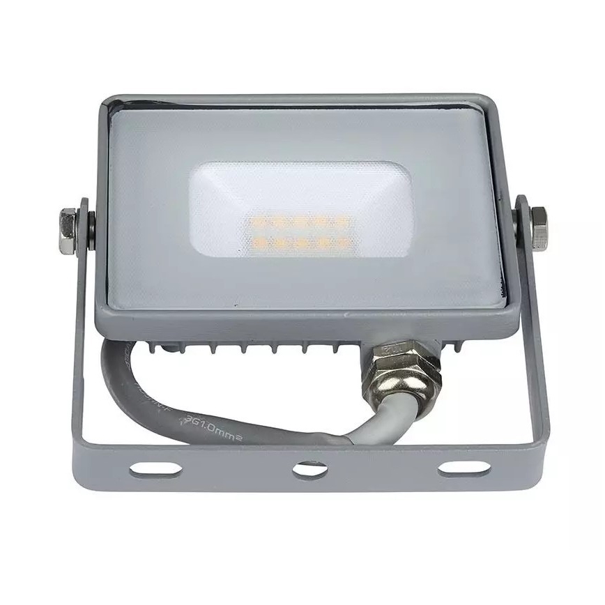 LED Prožektors SAMSUNG CHIP LED/10W/230V IP65 4000K pelēks