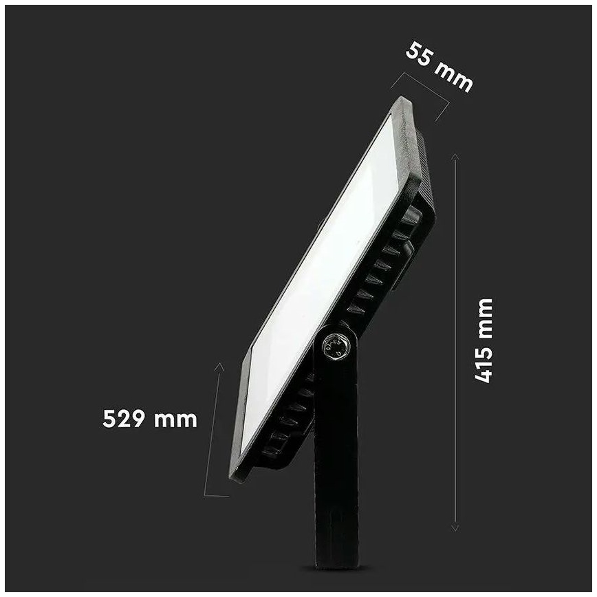 LED Prožektors SAMSUNG CHIP LED/300W/230V IP65 4000K melns