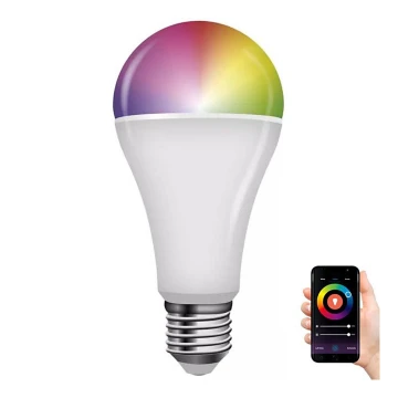 LED RGB Aptumšojama spuldze GoSmart A65 E27/14W/230V 2700-6500K Wi-Fi Tuya
