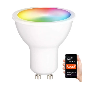 LED RGB Aptumšojama spuldze GU10/5W/230V 2700-6500K Wi-Fi Tuya
