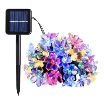 LED RGB Solar virtene 50xLED/0,12W/1,2V 1xAA IP44