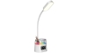 LED RGBW Aptumšojama galda lampa ar zīmuļu turētāju FALCON LED/10W/5V