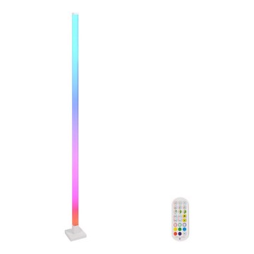 LED RGBW Aptumšojama grīdas stāvlampa MAGICAL LED/7W/230V + tālvadības pults