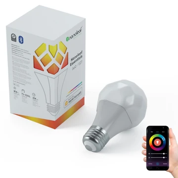 LED RGBW Aptumšojama spuldze ESSENTIALS A60 E27/8,5W/230V CRI90 2700-6500K Wi-Fi - Nanoleaf