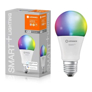 LED RGBW Aptumšojama spuldze SMART+ E27/9,5W/230V 2700K-6500K Wi-Fi - Ledvance