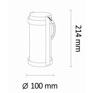 LED Saules enerģijas lampa ASKOY 1,2V IP44