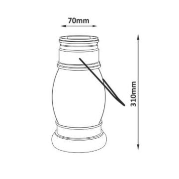 LED Saules enerģijas lampa IP44