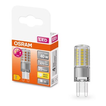 LED Soli pa solim aptumšojama spuldze G9/4W/230V 2700K - Osram