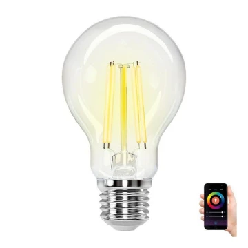 LED Spuldze A60 E27/6W/230V 2700-6500K Wi-Fi - Aigostar