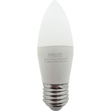 LED Spuldze C35 E27/8W/230V 2700K