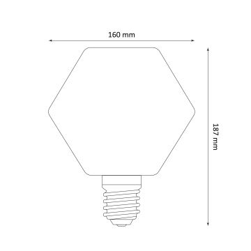 LED Spuldze DECO VINTAGE E27/4W/230V 1800K