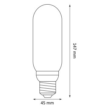 LED Spuldze DECO VINTAGE T45 E27/4W/230V 1800K