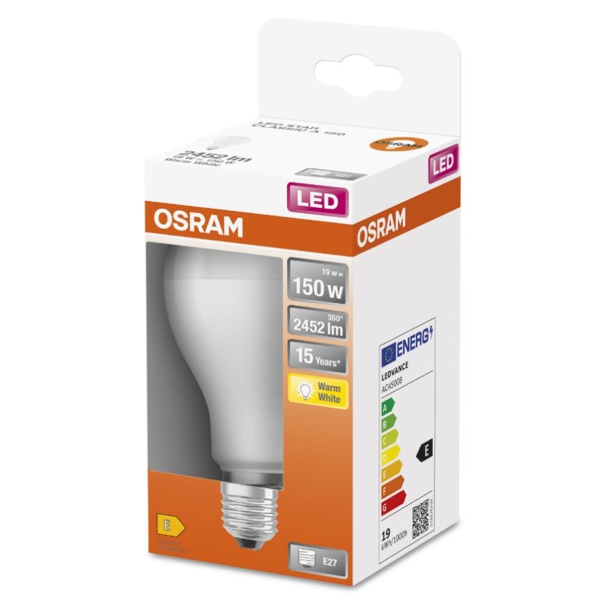 LED Spuldze E27/19W/230V 2700K - Osram