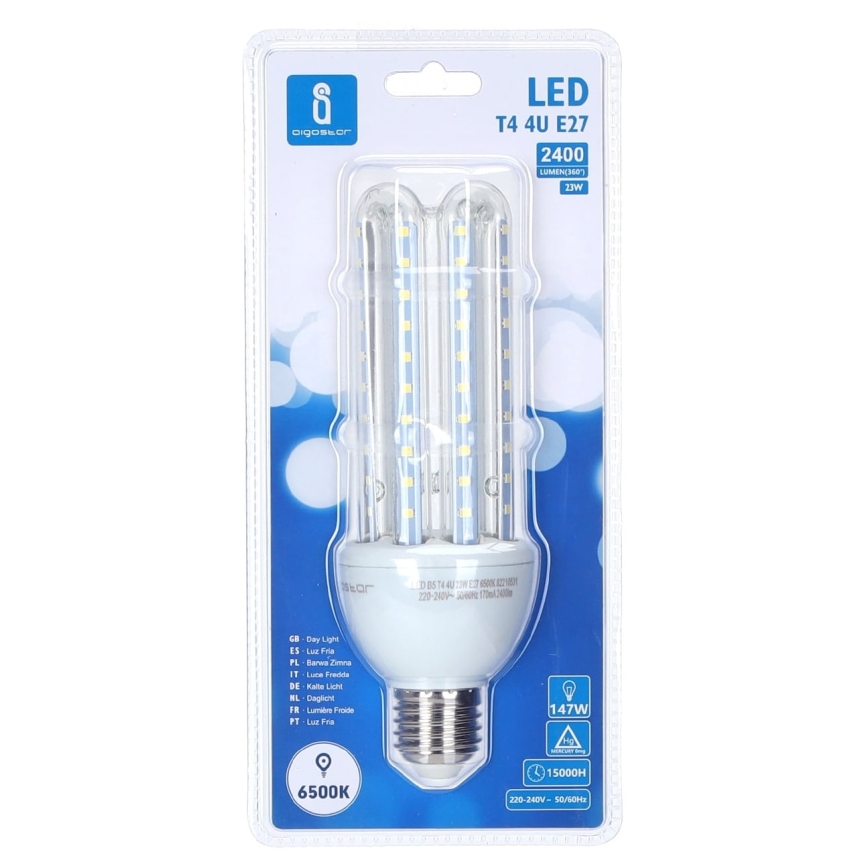 LED Spuldze E27/23W/230V 6500K - Aigostar