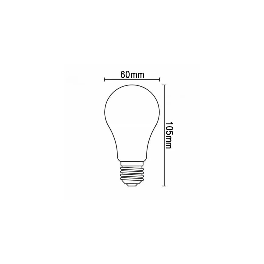 LED Spuldze FILAMENT A60 E27/5W/230V 4000K