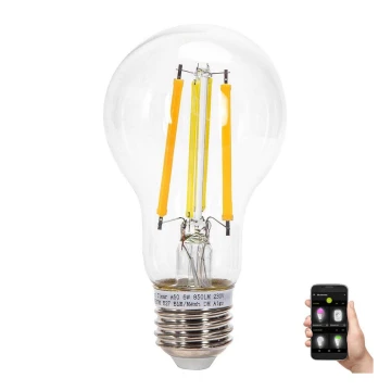 LED Spuldze FILAMENT A60 E27/6W/230V 2700-6500K - Aigostar