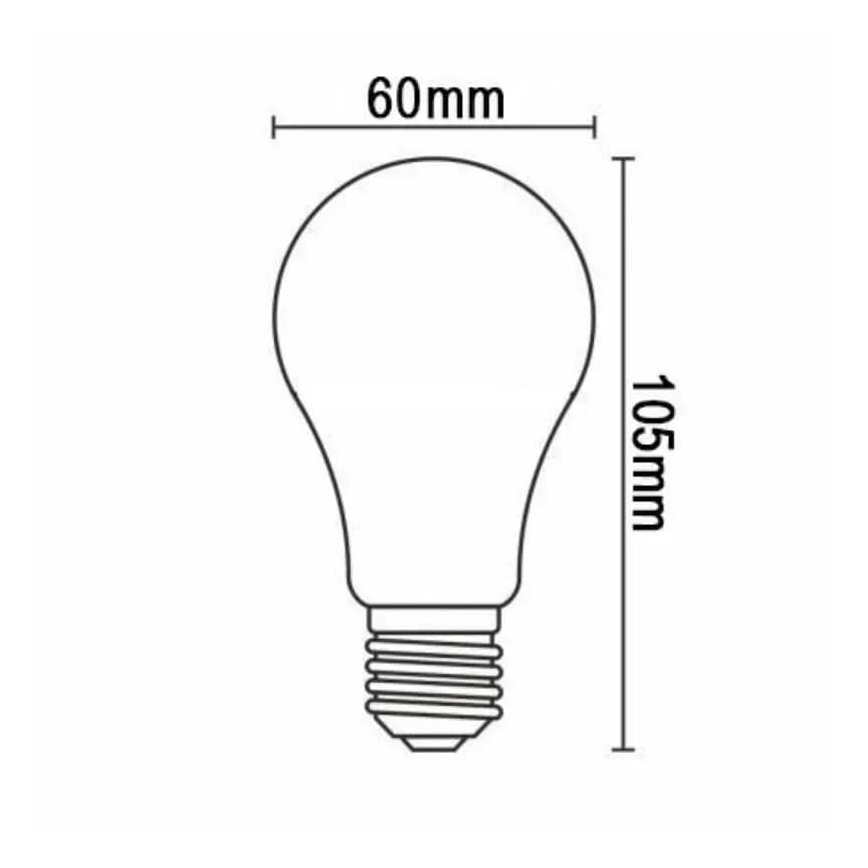 LED Spuldze WHITE FILAMENT A60 E27/7,5W/230V 4000K