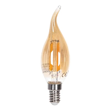 LED Spuldze FILAMENT C35 E14/4W/230V 2200K - Aigostar