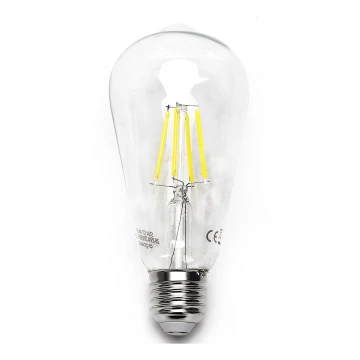 LED Spuldze FILAMENT ST64 E27/4W/230V 6500K - Aigostar