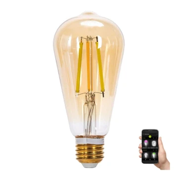 LED Spuldze FILAMENT ST64 E27/6W/230V 2700-6500K - Aigostar