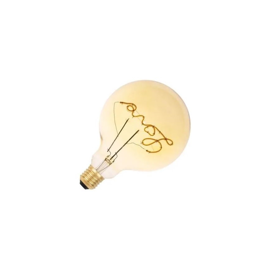 LED Spuldze FILAMENT VINTAGE LOVE G125 E27/2W/230V 2000K