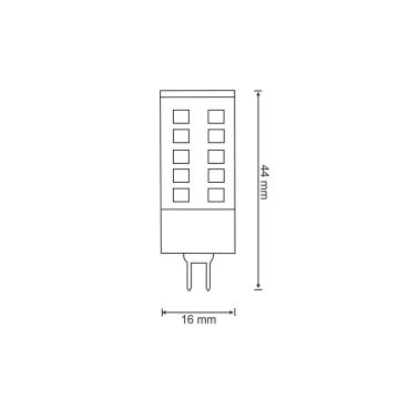 LED spuldze G4/3W/12V 6500K