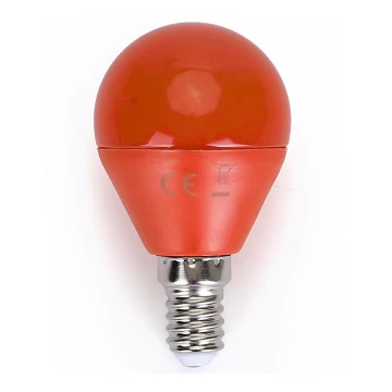 LED Spuldze G45 E14/4W/230V oranža - Aigostar