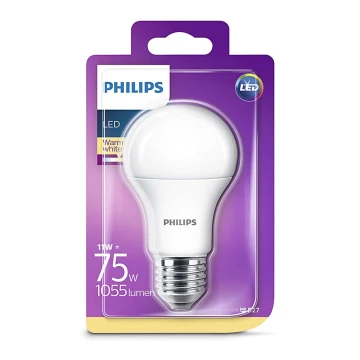 LED spuldze Philips E27/11W/230V 2700K
