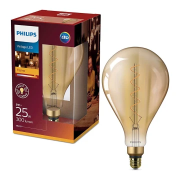 LED spuldze Philips E27/5W/230V 2000K - VINTAGE