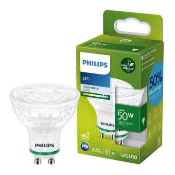 LED Spuldze Philips GU10/2,4W/230V 4000K
