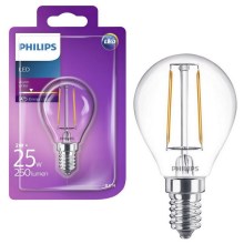 LED Spuldze Philips VINTAGE E14/2W/230V 2700K