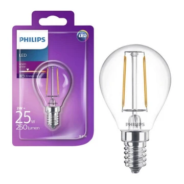 LED Spuldze Philips VINTAGE E14/2W/230V 2700K