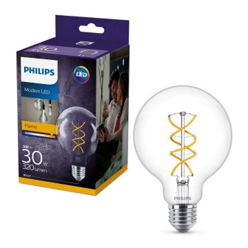 LED spuldze Philips VINTAGE G95 E27/5W/230V 2200K