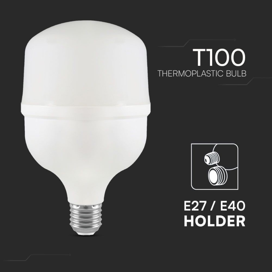 LED Spuldze T100 E27/30W/230V 4000K