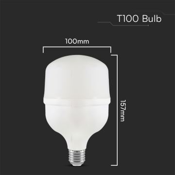 LED Spuldze T100 E27/30W/230V 4000K