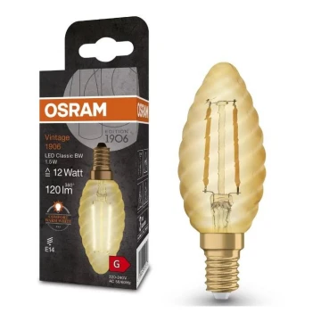 LED Spuldze VINTAGE E14/1,5W/230V 2400K - Osram