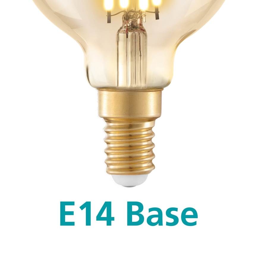 LED Spuldze VINTAGE E14/4W/230V 2200K - Eglo